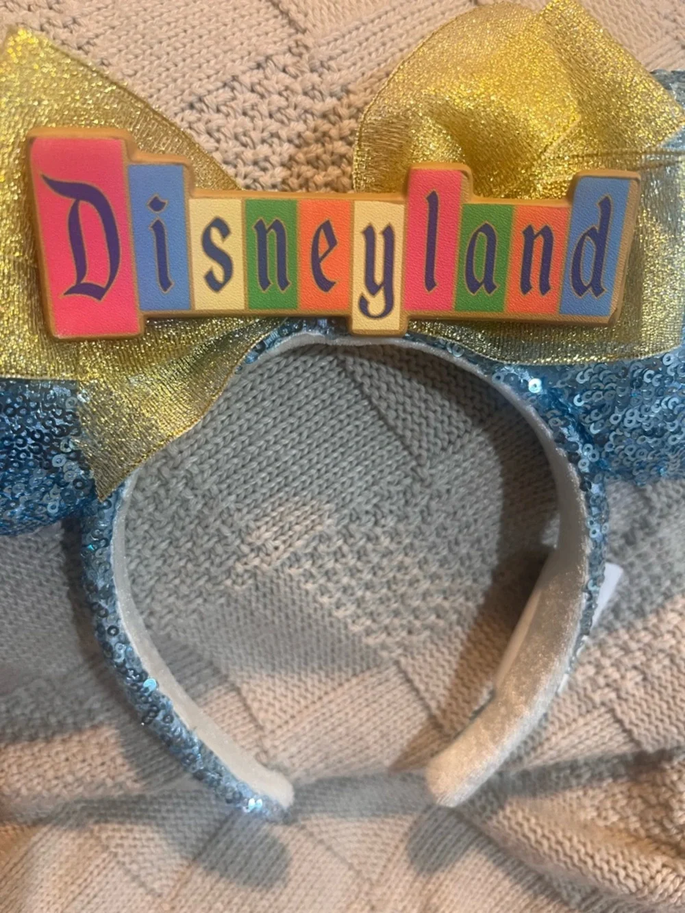 Disney sparkling blue